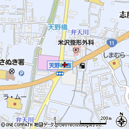 香川県さぬき市志度1887周辺の地図