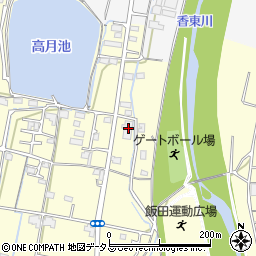 香川県高松市飯田町1211周辺の地図