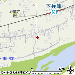 和歌山県橋本市隅田町下兵庫251周辺の地図