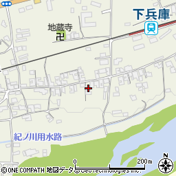 和歌山県橋本市隅田町下兵庫305周辺の地図
