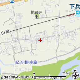 和歌山県橋本市隅田町下兵庫276周辺の地図