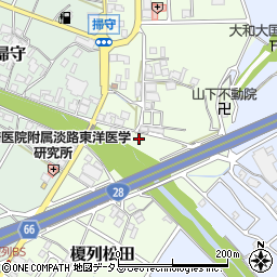 兵庫県南あわじ市榎列松田（外）周辺の地図