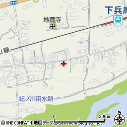 和歌山県橋本市隅田町下兵庫275周辺の地図