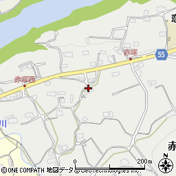 和歌山県橋本市赤塚375周辺の地図