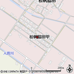 兵庫県南あわじ市松帆脇田甲周辺の地図