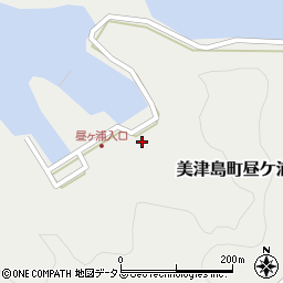 長崎県対馬市美津島町昼ケ浦75周辺の地図