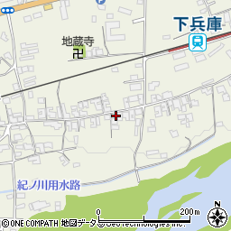 和歌山県橋本市隅田町下兵庫273周辺の地図
