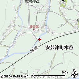 広島県東広島市安芸津町木谷3108周辺の地図