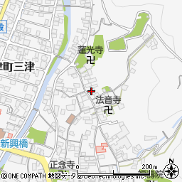 広島県東広島市安芸津町三津3575周辺の地図