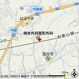 和歌山県橋本市隅田町河瀬353周辺の地図