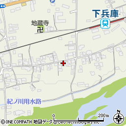 和歌山県橋本市隅田町下兵庫272周辺の地図