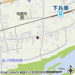 和歌山県橋本市隅田町下兵庫271周辺の地図