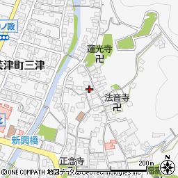 広島県東広島市安芸津町三津3605周辺の地図