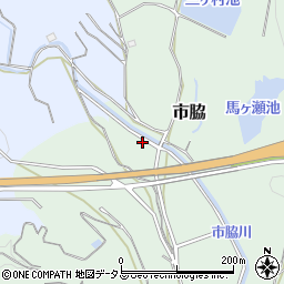 和歌山県橋本市市脇838周辺の地図