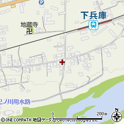 和歌山県橋本市隅田町下兵庫268周辺の地図