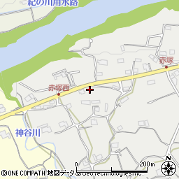 和歌山県橋本市赤塚256周辺の地図