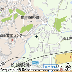 和歌山県橋本市妻152-8周辺の地図