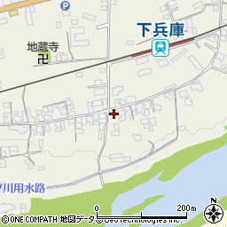 和歌山県橋本市隅田町下兵庫267周辺の地図
