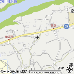 和歌山県橋本市赤塚239周辺の地図