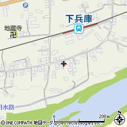 和歌山県橋本市隅田町下兵庫263周辺の地図