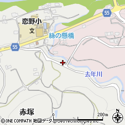 和歌山県橋本市赤塚438周辺の地図