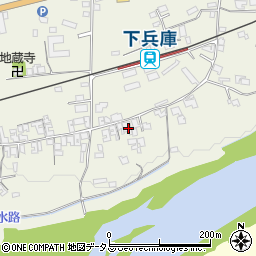 和歌山県橋本市隅田町下兵庫262周辺の地図