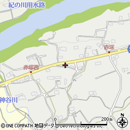 和歌山県橋本市赤塚51周辺の地図