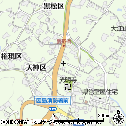 広島県尾道市因島中庄町719-1周辺の地図