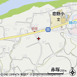 和歌山県橋本市赤塚224周辺の地図