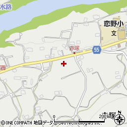 和歌山県橋本市赤塚227周辺の地図