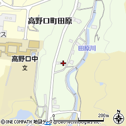 和歌山県橋本市高野口町田原21周辺の地図
