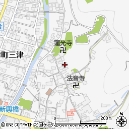 広島県東広島市安芸津町三津3580周辺の地図