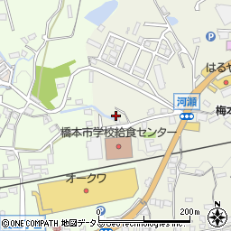 和歌山県橋本市隅田町河瀬203周辺の地図