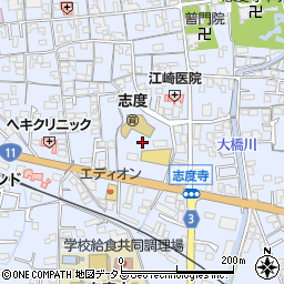 香川県さぬき市志度761-2周辺の地図