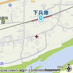 和歌山県橋本市隅田町下兵庫259周辺の地図