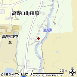 和歌山県橋本市高野口町田原24周辺の地図