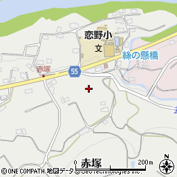 和歌山県橋本市赤塚414周辺の地図