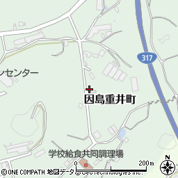 広島県尾道市因島重井町5113-7周辺の地図