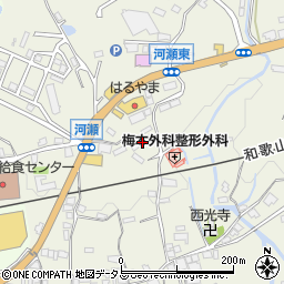 和歌山県橋本市隅田町河瀬374周辺の地図