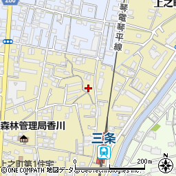 香川県高松市上之町2丁目3-15周辺の地図