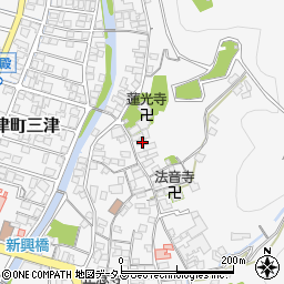 広島県東広島市安芸津町三津3582周辺の地図