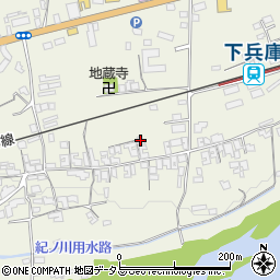 和歌山県橋本市隅田町下兵庫471周辺の地図
