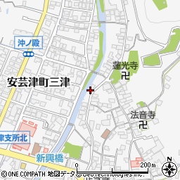 広島県東広島市安芸津町三津4312周辺の地図