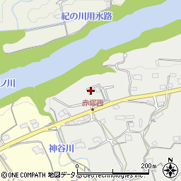 和歌山県橋本市赤塚30周辺の地図