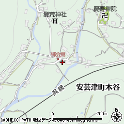 広島県東広島市安芸津町木谷3118周辺の地図