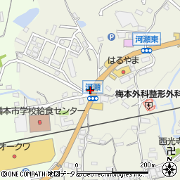 和歌山県橋本市隅田町河瀬377周辺の地図