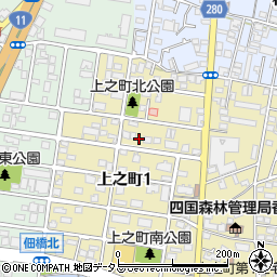 香川県高松市上之町1丁目4-31周辺の地図
