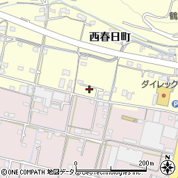 香川県高松市西春日町1100-5周辺の地図