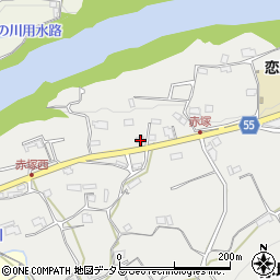 和歌山県橋本市赤塚237周辺の地図