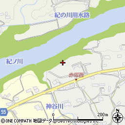 和歌山県橋本市赤塚17周辺の地図